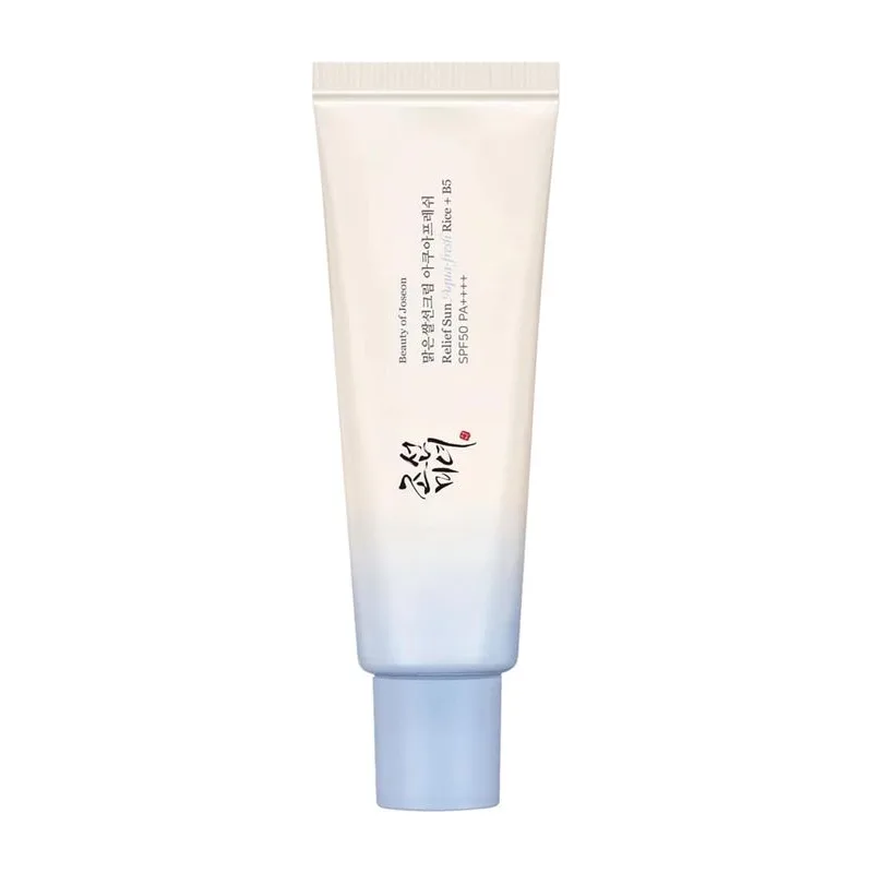 BEAUTY OF JOSEON Relief Sun Aqua-Fresh: Rice + B5 SPF50+ - Pirinç ve B5 içeren güneş kremi