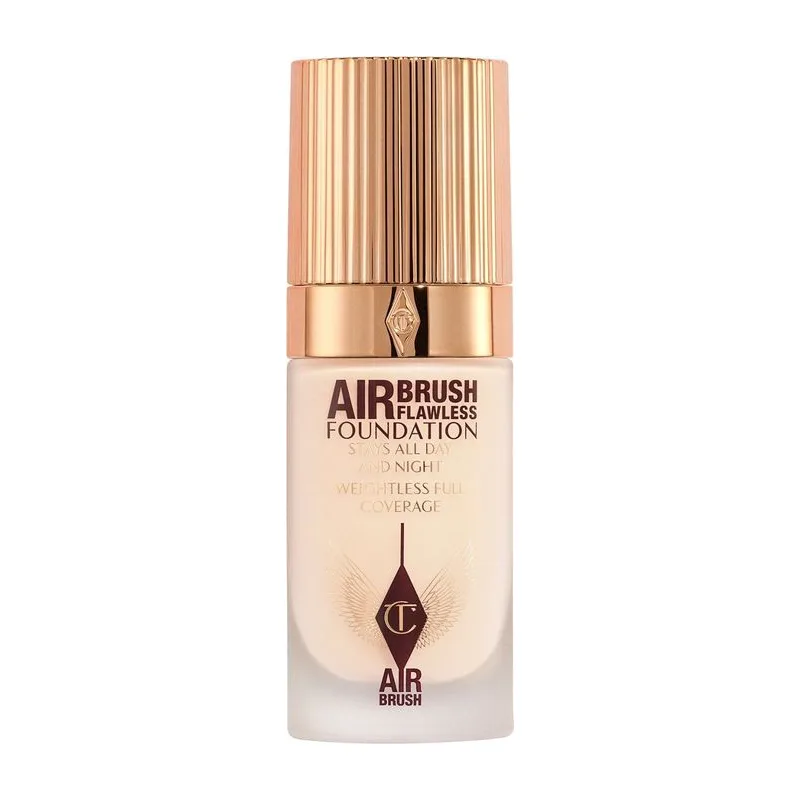 CHARLOTTE TILBURY Airbrush Flawless Foundation - Tam kapatıcı hafif fondöten
