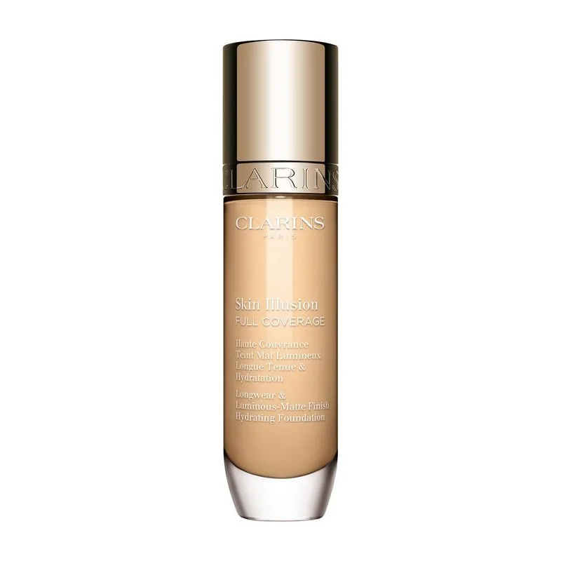 CLARINS Skin Illusion Full Coverage - Yüksek Kapatıcı Cilt Bakım Fondöteni