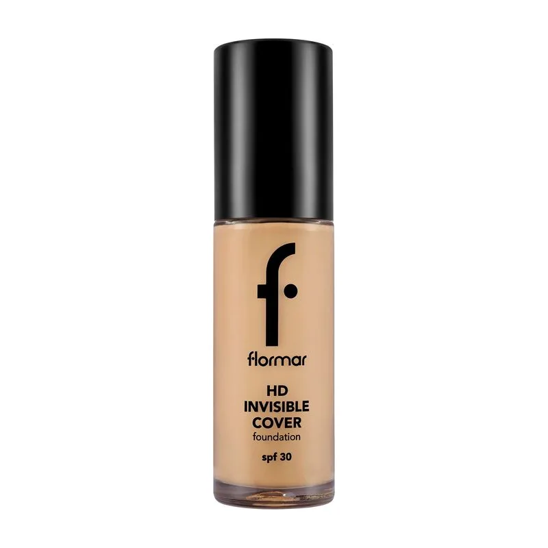 Invisible Cover HD Hafif Yapılı & Yarı Parlak Bitişli SPF30 Fondöten